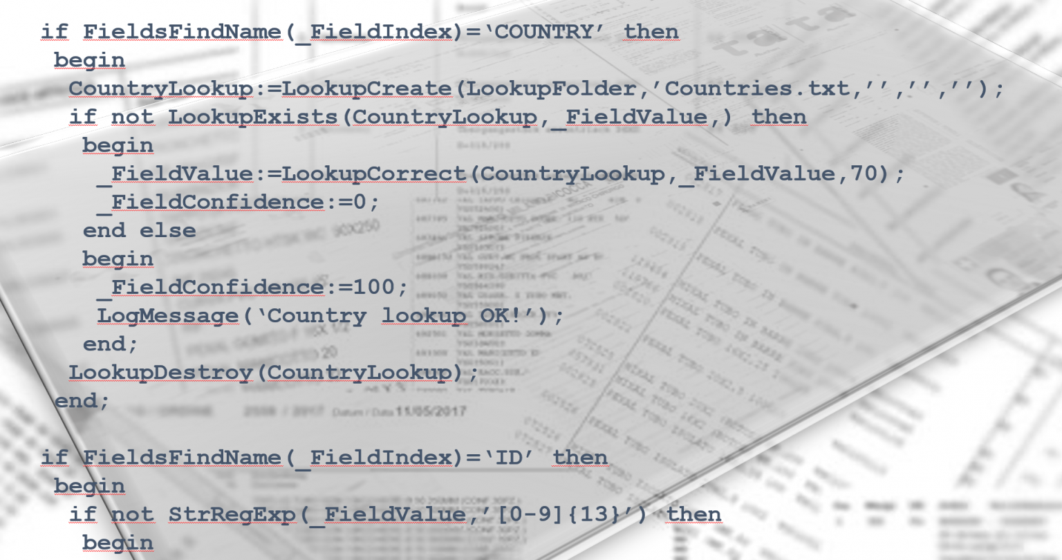 Recogniform Application Designer - Recogniform Reader